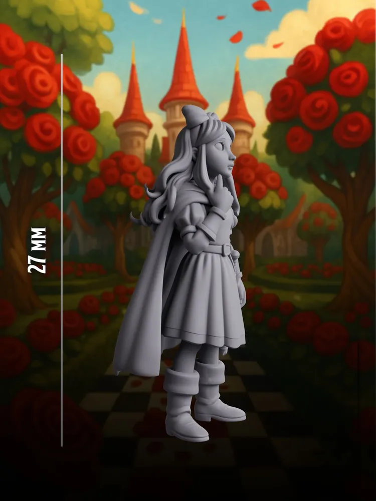 Миниатюра Алиса Совместима с НРИ и ДнД 1 шт. — изображение 3