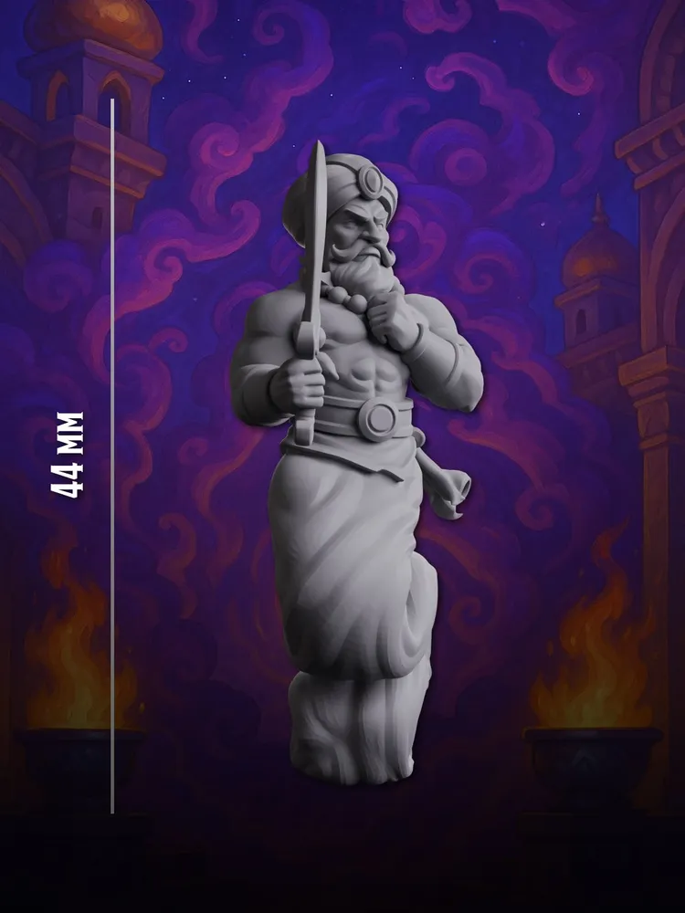 Миниатюра Джин, Совместима с НРИ и ДНД — изображение 3