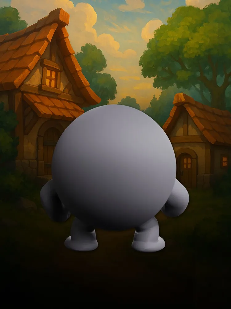 Миниатюра Колобок, Совместима с НРИ и ДнД — изображение 4