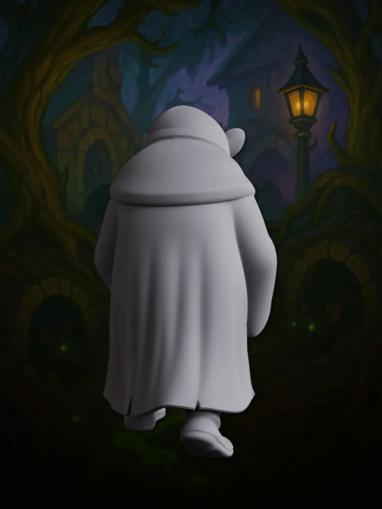 Миниатюра Пастух крыс Совместима с НРИ и ДнД 1 шт. — изображение 4