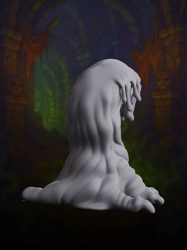 Миниатюра Слизь Совместима с НРИ и DnD 1 шт. — изображение 4