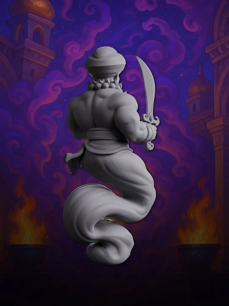 Миниатюра Джин, Совместима с НРИ и ДНД — изображение 4