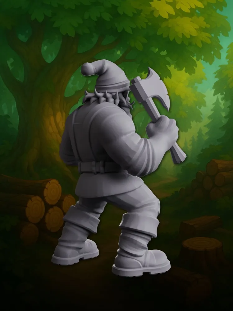 Миниатюра Дровосек, Совместима с НРИ и ДнД — изображение 4