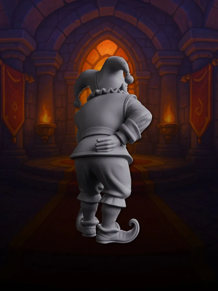 Миниатюра Шут Совместима с НРИ и ДнД — изображение 4