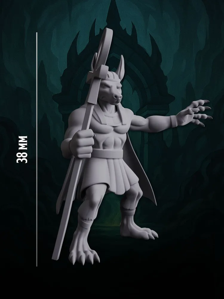 Миниатюра Анубис, Совместима с НРИ — изображение 3